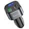 Hoco. Car Charger - E67 Fighter - Qc3.0 With Wireless FM Transmitter