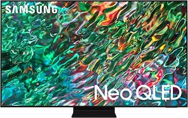 Samsung 75 Inch TV, Neo QLED 4K, Quantum HDR 32X, Dolby Atmos, Audio Smart Hub With 8 Speakers And In-Built Woofer, Mini LED, QA75QN90BAUXSA, 2022, Titan Black
