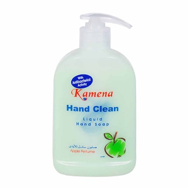 كامينا صابون سائل بالتفاح لليدين مضاد للبكتيريا - 350مل