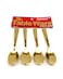 Generic 12-Piece Gold Plated Tea Spoon Set Gold 10 cm - Japan