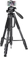 DMK Power T800 Photo Tripod With Mobile Holder 70 Inch/178cm 3 In 1 Tripod And Monopod Lightweight Portable Tripod For Slr/DSLR Canon Nikon Sony Olympus Etc With Tripod Bag