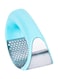 Generic Stainless Steel Garlic Rocker Press Blue/Grey