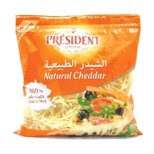 President Natural Cheddar Shredded 200g