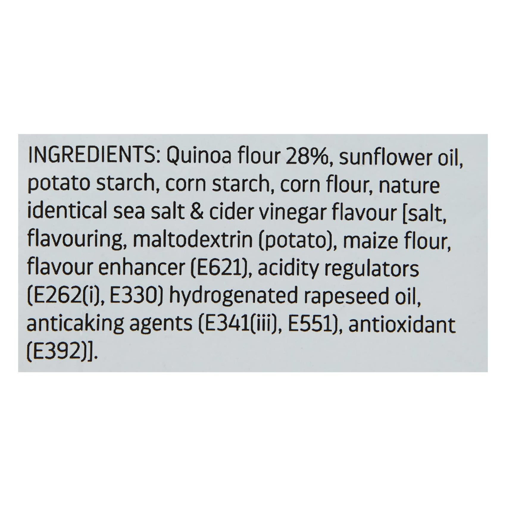 Hunter's Gourmet Quinoa Chips Sea Salt And Cider Vinegar 75 Gram product thumbnail 4