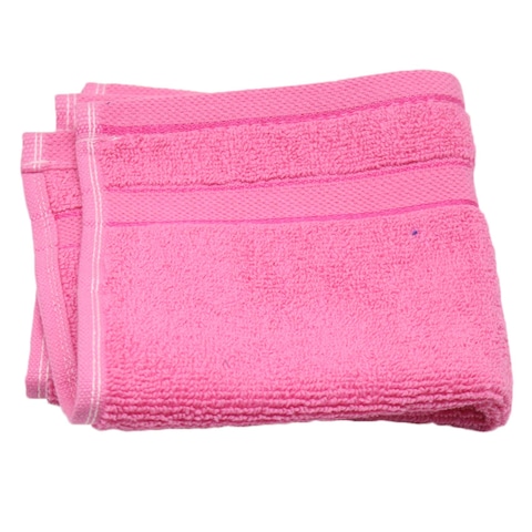 King&#39;s Collection Alem Face Towel 30x30 Pink