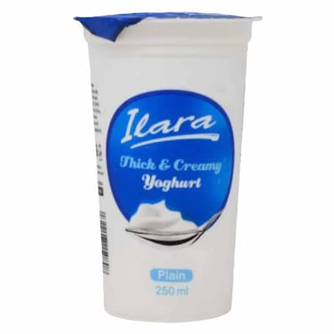 Ilara Thick And Creamy Plain Yoghurt 250ml
