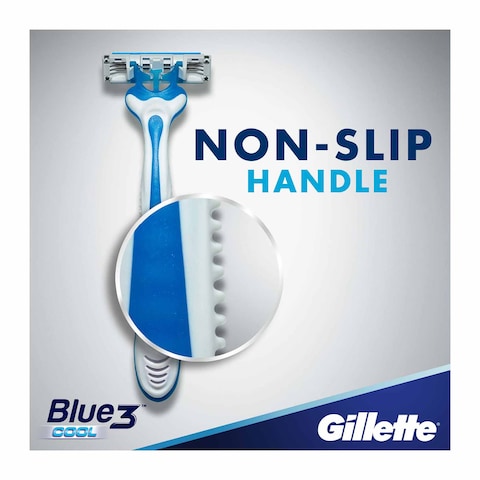 Gillette Blue II Plus Disposable Razors - 10 Razors