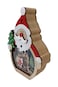 Christmas LED Table Decoration Santa 11x16cm