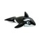 Intex Whale Ride-On Inflatable Pool Floats 58561EP Black