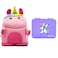 Nohoo Unicorn 3D  Bag + Bento Lunch Box-Purple