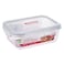 Lock &amp; Lock  Ovenglass Rectangular Container 1L