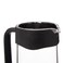 Biggdesign French Press Coffee and Tea Maker Borosilicate Glass Coffee Press Stainless Steel Filter Durable and Heat Resistant Black (350 ml 11.8 oz 2 Cup)