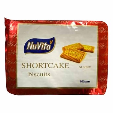 NuVita Sunbix Malty Shortcake 400g
