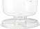 Royalford Multi-Functional Cake Stand, Rf10337 - Acrylic Cake Stand With Dome Lid, Chip Dip Server With Lids, Can Be Used As Punch Bowl Serving Dish, Salad Bowl Chips &amp; Dips Server Etc