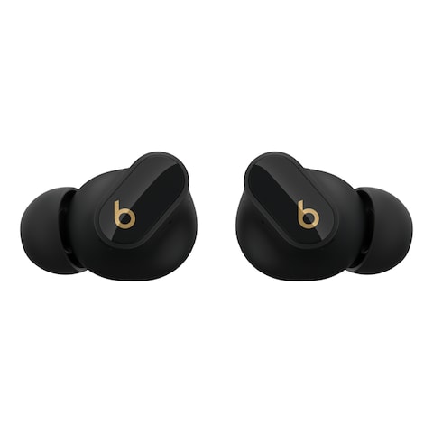 Beats Studio Buds Plus Truly Wireless Bluetooth In-Ear Earbuds With Charging Case Black Gold