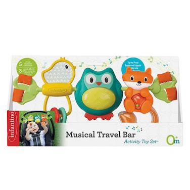 Infantino Musical Travel Bar Activity Toy 0+ Months