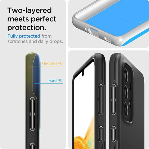 Spigen Thin Fit designed for Samsung Galaxy A33 5G case cover (2022) - Black
