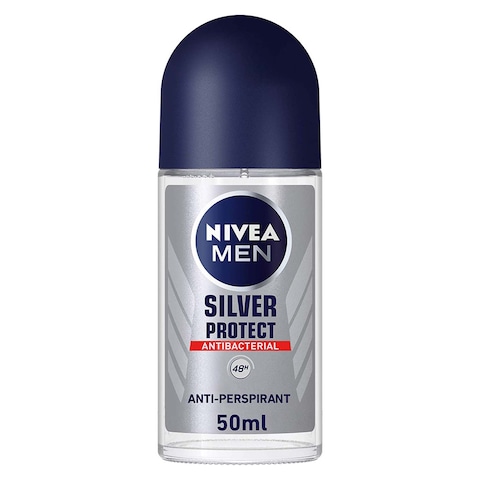 Buy Nivea Silver Protect Deodorant Roll on for Men - 50ml in Egypt