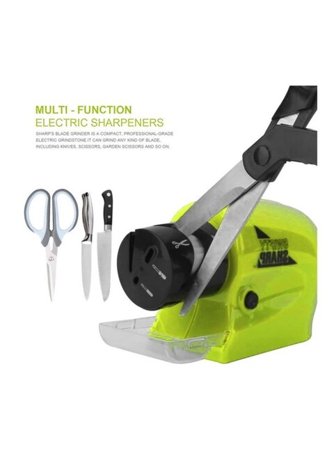 Generic - Electric Knife Sharpener ZK724400 Green/Silver/Black