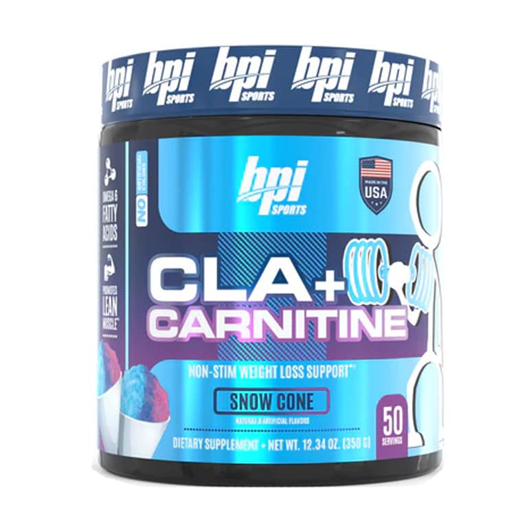 Buy CLA+ Carnitine Non-Stimulant Weight Loss Supplement - Snow Cone ...