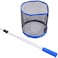 ULTIMAX Pingpong Ball Retriever, Table Tennis Ball Picker Ball Pick Up Net Bag Table Tennis Ball Picker Container Training Tool for Ball(Blue)