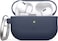 Elago Silicone Hang designed for Airpods Pro 2nd Gen (2022) case cover with Carabiner - Jean Indigo