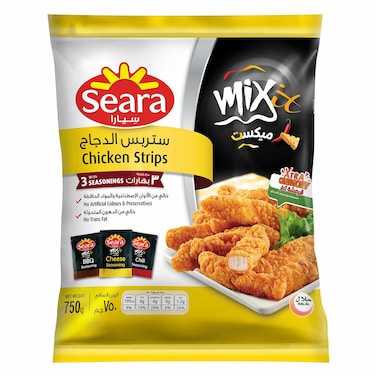 Seara Mixit - Chicken Strips With 3 Seasonings 750g