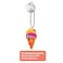 Eazy Kids DIY Kids Art &amp; Craft Crystal Pendant Making &amp; Coloring Set XL- Dessert
