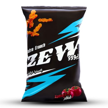Zew Crunchy Puffs with Tomatoes - 35 gram