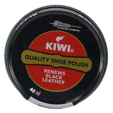 Kiwi Shoe Polish Black 40ml