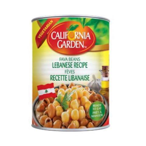 California Garden Fava Beans With Lebanese Recipe 400Gr