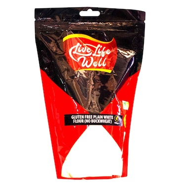 Live Life Well Gluten Free Plain White Flour 750g