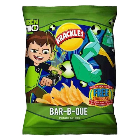 Krackles Toons Barbecue Potato Chips 30G