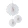 Snowflakes Honeycombs Decorations 3/Pack
