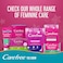 Carefree Plus Large Fresh Scent Panty Liners super absorbent White 20 Liners