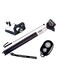 Generic - Selfie Monopod Rod With Clip And Bluetooth Shutter Remote Black/Silver