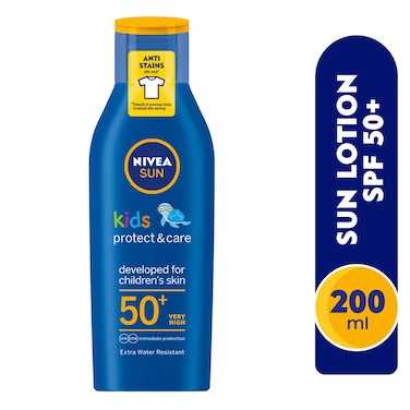 لوشن واقي من الشمس نيفيا للأطفال، SPF50+ - 200 مل