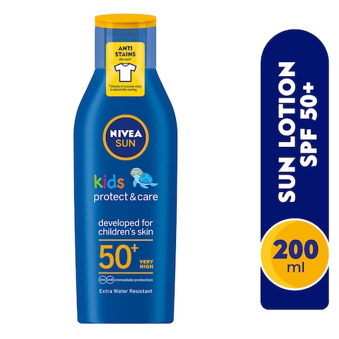 لوشن واقي من الشمس نيفيا للأطفال، SPF50+ - 200 مل
