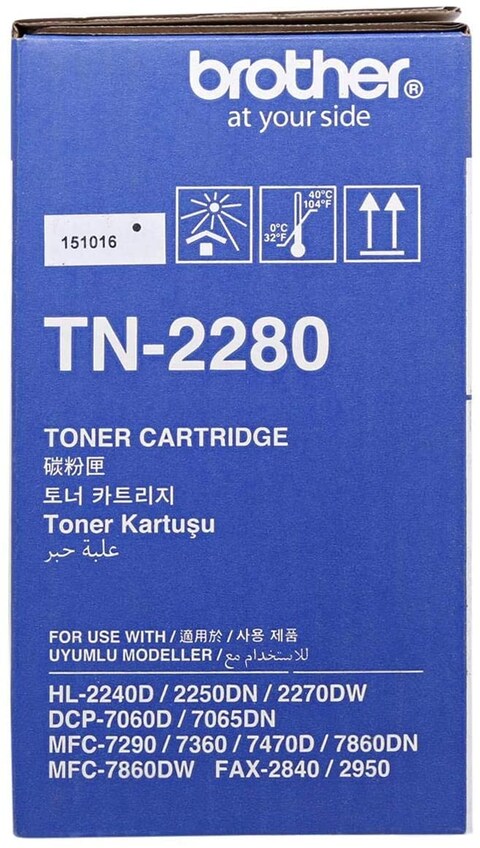 Brother Toner Cartridge - Tn-2280, Black