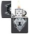 Zippo Lighter Model 218 Ci412378 Siberian Husky Design