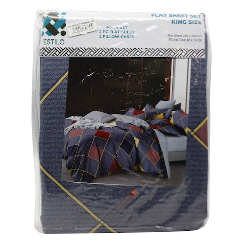 ESTILO BEDSHEET PRINTED 6X6 KING