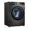 LG Steam Washing Machine - 9Kg with 5Kg Dryer - Black Steel - F4R5VGG2E