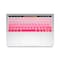 Ozone - English Keyboard Skin UK Layout For MacBook Pro 13&#39;&#39; 15 &#39;&#39; A1706/A1707 with Touch Bar - Gradient Pink