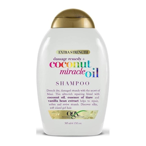Ogx Shampoo with Miracle Oil Coconut - 385 Ml