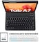 QuickTech Keyboard Case for Galaxy Tab A7 2020,(QWERTY Layout), Slim Folio Smart Stand Case Cover with Removable Magnetic Wireless Keyboard for Samsung Galaxy Tab A7 10.4 (2020) M-T500,SM-T505