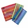 Bantex Mesh Stripped A5 Zip Bags 3 Pieces Red/Green/Blue