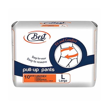 Best Adult Diapers Large 10 Pieces