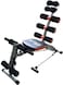 Marshal Fitness Six Pack Care Fitness Machine Abdominal Exercise Home Gym Fitness Ab Booster Workout Machine Multi Color