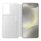 Samsung Smart View Wallet Case Cover for Galaxy S24+ White