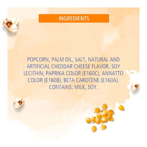 American Garden Gluten-Free Microwave Cheese Popcorn 3 Bags, 273g